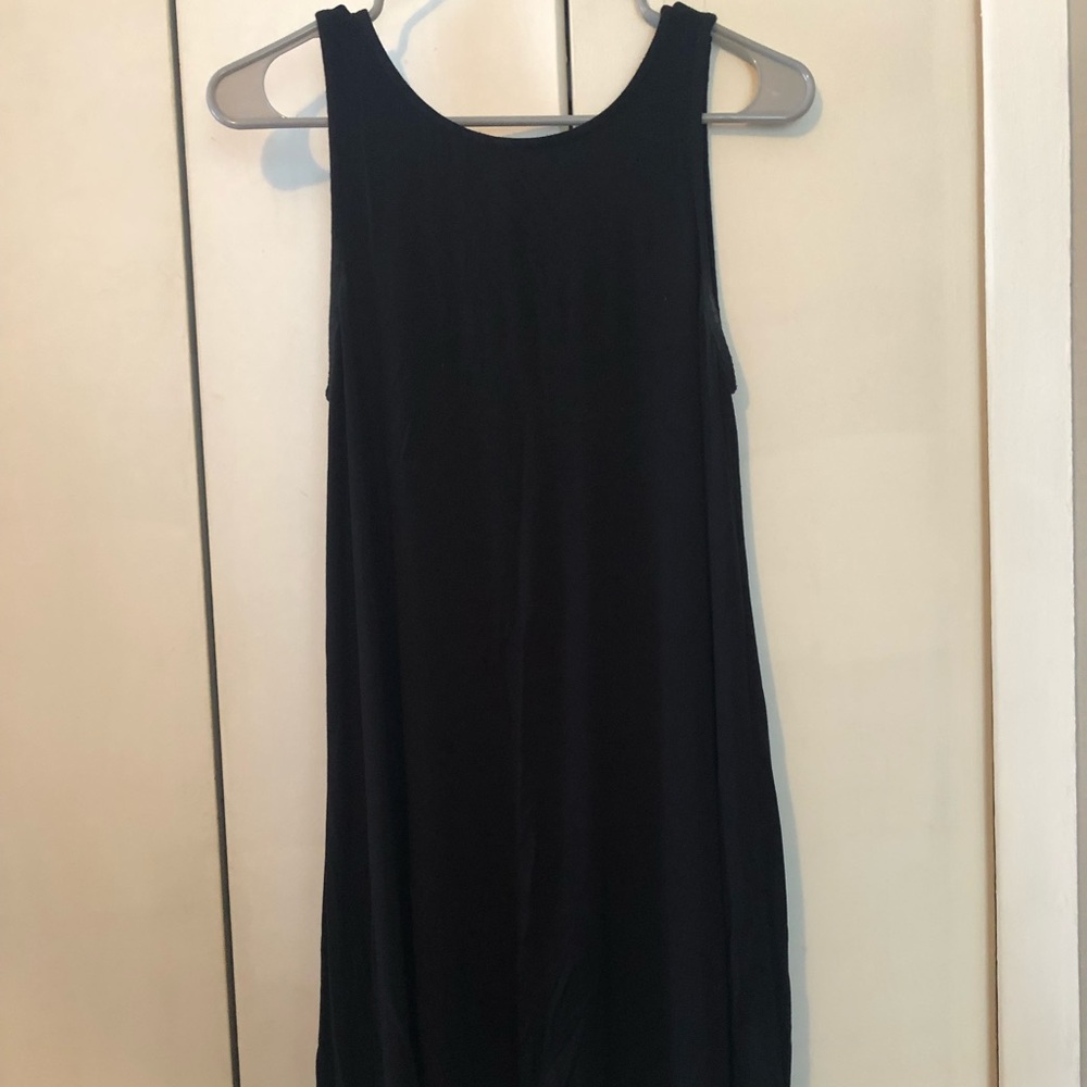 Black slouchy dress